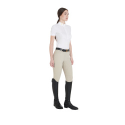 Pantaloni da equitazione donna Aria full grip difettosi Equestro Dollaro di sabbia Beige Pantaloni da equitazione donna Aria full grip difettosi Equestro Dollaro di sabbia Beige