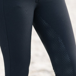 Pantaloni Horze Grand Prix da donna con fondo in silicone Nero Pantaloni Horze Grand Prix da donna con fondo in silicone Nero
