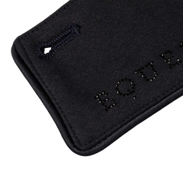 Risvolti di ricambio per frac da donna con paillettes Equestro Marina Blu marino