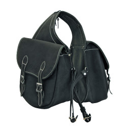 Borsa in cuoio per sella Lakota modello classico