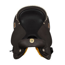 Sella da barrel modello Quarter Denver Marrone