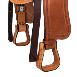 Sella da reining Denver Naturale Marrone