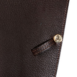 Sella da salto Roma con arcione in legno in cuoio martellato Acavallo Marrone scuro Sella da salto Roma con arcione in legno in cuoio martellato Acavallo Marrone scuro