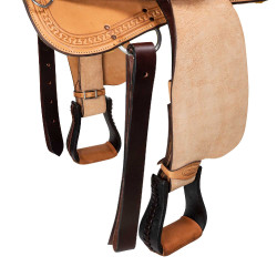 Sella Denver Wade Waffle Naturale Marrone