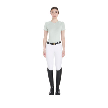 T-shirt tecnico da allenamento da donna taglio slim Equestro T-shirt tecnico da allenamento da donna taglio slim Equestro