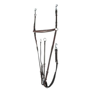 Pettorale combinato con martingala Horze Venice