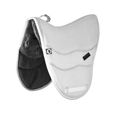 Tappeto da resistenza Techno Tora Bora Techno/Sympa pile ad alta densità Burioni Bianco