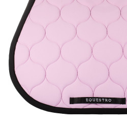 Tappeto da salto in tessuto tecnico trapuntato Equestro Bouquet di orchidea Rosa