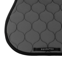 Tappeto da salto in tessuto tecnico trapuntato Equestro Asfalto Grigio