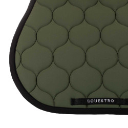 Tappeto da salto in tessuto tecnico trapuntato Equestro Borsone Verde