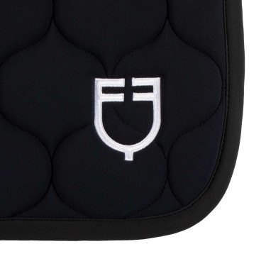 Tappeto da salto in tessuto tecnico trapuntato Equestro Nero