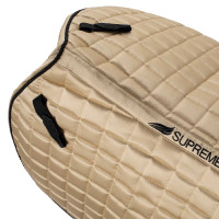 Tapis de selle de saut en satin Supreme Beige Tapis de selle de saut en satin Supreme Beige