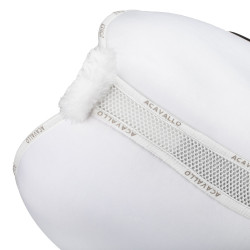 Sottosella JS CW-3DS louvre a forma interna in finta lana Acavallo Bianco Sottosella JS CW-3DS louvre a forma interna in finta lana Acavallo Bianco