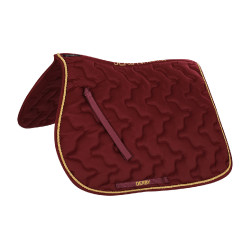 Sottosella pony Derby Bordeaux / oro / bordeaux