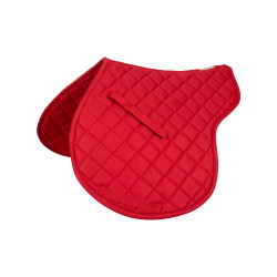 Tappeto a forma di sella classica Derby Rosso