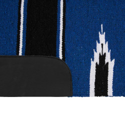 Tappeto Navajo con inserto in pelle Tappeto Navajo con inserto in pelle