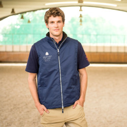 Giacca da club Lino Horze Supreme Blu scuro