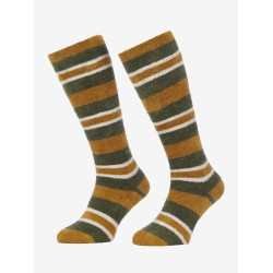 Calzini LeMieux Sabrina Stripe Fluffies Calzini LeMieux Sabrina Stripe Fluffies