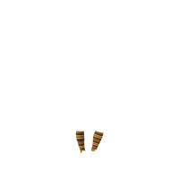 Calzini LeMieux Sabrina Stripe Fluffies Albicocca Arancione Calzini LeMieux Sabrina Stripe Fluffies Albicocca Arancione