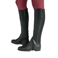Mini-chaps in pelle morbida Horze Franci Nero Mini-chaps in pelle morbida Horze Franci Nero