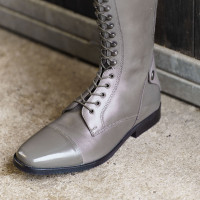 Stivali da equitazione Imperial Riding Olania Dressage Lunghi/Stretti Grigio Stivali da equitazione Imperial Riding Olania Dressage Lunghi/Stretti Grigio