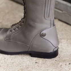 Stivali da equitazione Imperial Riding Olania Dressage Lunghi/Stretti Grigio Stivali da equitazione Imperial Riding Olania Dressage Lunghi/Stretti Grigio