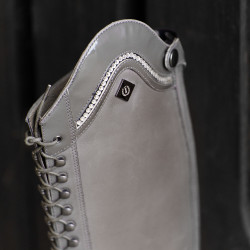 Stivali da equitazione Imperial Riding Olania Dressage Lunghi/Stretti Grigio Stivali da equitazione Imperial Riding Olania Dressage Lunghi/Stretti Grigio