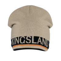 Berretto lavorato a maglia unisex Kingsland KLVale Pavé beige