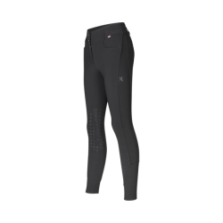 Pantaloni da donna con rinforzi, taglio dritto Kingsland KLKira H-Shape Nero