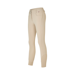 Pantaloni da donna a taglio dritto con fondello integrale Kingsland KLKira H-Shape Pavé beige