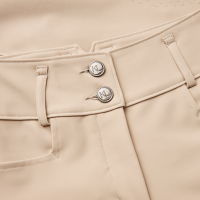 Pantaloni da donna a taglio dritto con fondello integrale Kingsland KLKira H-Shape Pavé beige Pantaloni da donna a taglio dritto con fondello integrale Kingsland KLKira H-Shape Pavé beige