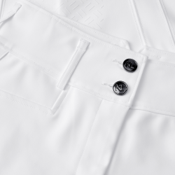 Pantaloni da donna a taglio dritto con fondello integrale Kingsland KLKira H-Shape Bianco