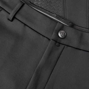 Pantaloni da equitazione con fondo integrale Kingsland KLKolton uomo Nero