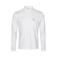 Polo da concorso a maniche lunghe da uomo Kingsland KLVijana Bianco