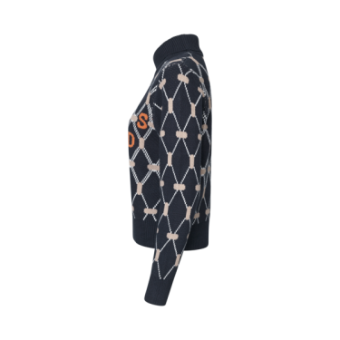 Maglione lavorato a maglia Kingsland KLVy donna Marina Blu marino