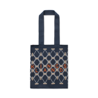 Borsa tote lavorata a maglia Kingsland KLVy Marina