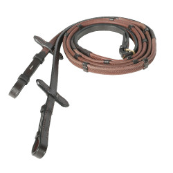 Redini in gomma Fine Prise Horze con fermagli Redini in gomma Fine Prise Horze con fermagli