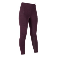 Leggings HKM Cosy II Style Vollbesatz 1/1 aus Silikon Rosso scuro