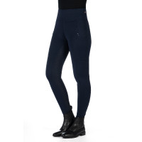 Leggings HKM Cosy II Style Vollbesatz 1/1 aus Silikon Rosso scuro