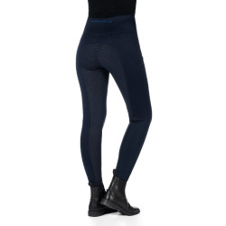 Leggings HKM Cosy II Style Vollbesatz 1/1 aus Silikon Blu scuro Leggings HKM Cosy II Style Vollbesatz 1/1 aus Silikon Blu scuro