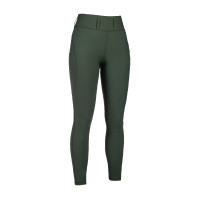 Leggings HKM Jil a vita alta con inserti in silicone Bianco