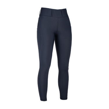 Leggings HKM Jil a vita alta con inserti in silicone Blu scuro