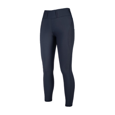 Leggings HKM Jil a vita alta con inserti in silicone Blu scuro