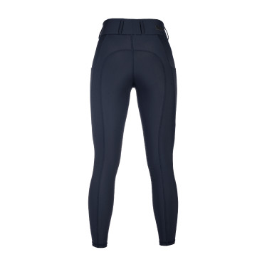 Leggings HKM Jil a vita alta con inserti in silicone Blu scuro