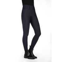 Leggings HKM Jil a vita alta con inserti in silicone Bianco