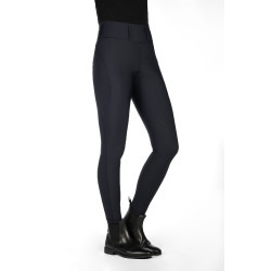 Leggings HKM Jil a vita alta con inserti in silicone Nero