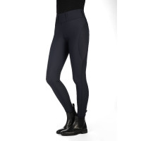 Leggings HKM Jil a vita alta con inserti in silicone Bianco