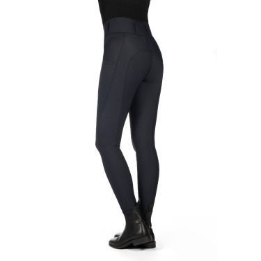 Leggings HKM Jil a vita alta con inserti in silicone Nero