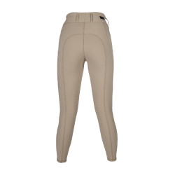 Leggings HKM Jil a vita alta con inserti in silicone Beige