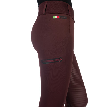 Legging Lauria Garrelli Livigno fond 1/1 en silicone Bordeaux Legging Lauria Garrelli Livigno fond 1/1 en silicone Bordeaux
